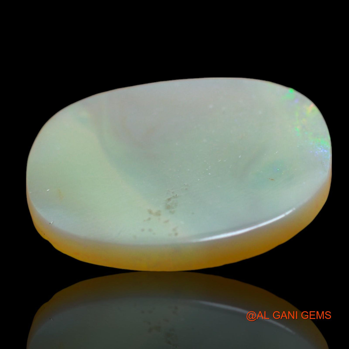 5.00 Cts Natural Australian Fire Opal Loose Gemstone Oval Cabochon 18x14x3 mm AE-932