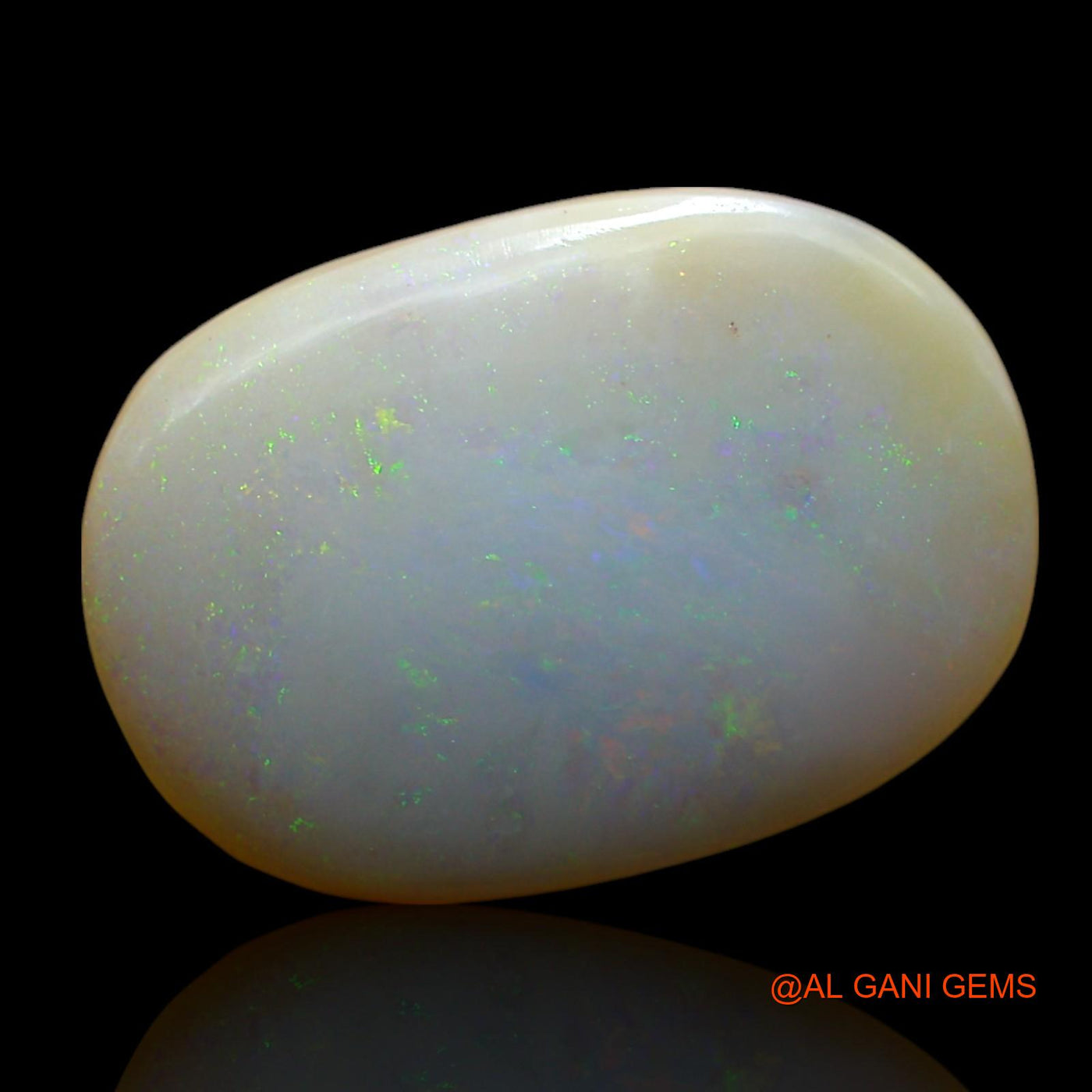 5.00 Cts Natural Australian Fire Opal Loose Gemstone Oval Cabochon 18x13x4 mm AE-933