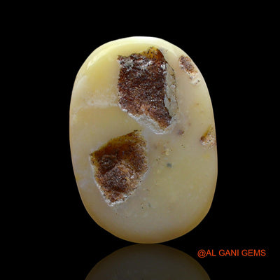 5.00 Cts Natural Australian Fire Opal Loose Gemstone Oval Cabochon 18x13x4 mm AE-933