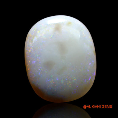 8.00 Cts Natural Australian Fire Opal Loose Gemstone Oval Cabochon 17x14x5 mm AE-936