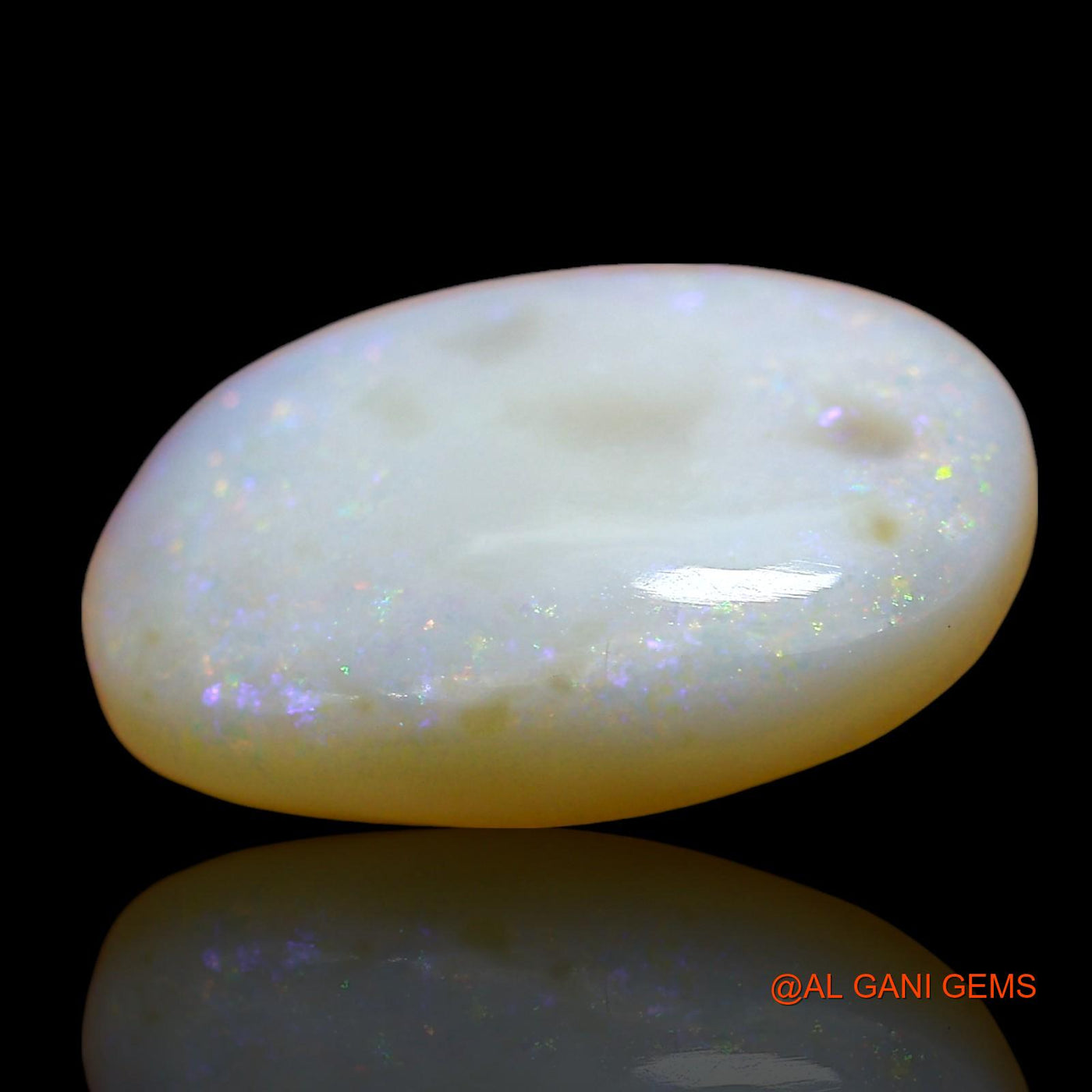 8.00 Cts Natural Australian Fire Opal Loose Gemstone Oval Cabochon 17x14x5 mm AE-936