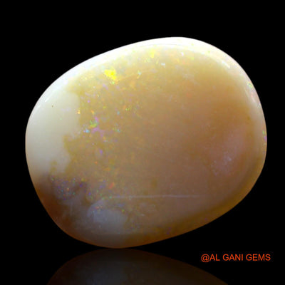 8.00 Cts Natural Australian Fire Opal Loose Gemstone Oval Cabochon 17x14x5 mm AE-936