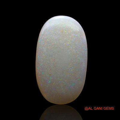 Natural Untreated Fire Opal Loose Gemstone Oval Cabochon From Australia 5.00 Cts 19x11x3 mm AE-937
