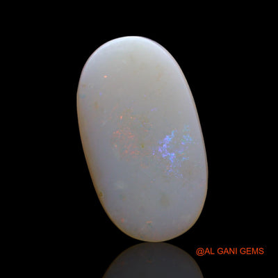 Natural Untreated Fire Opal Loose Gemstone Oval Cabochon From Australia 5.00 Cts 19x11x3 mm AE-937
