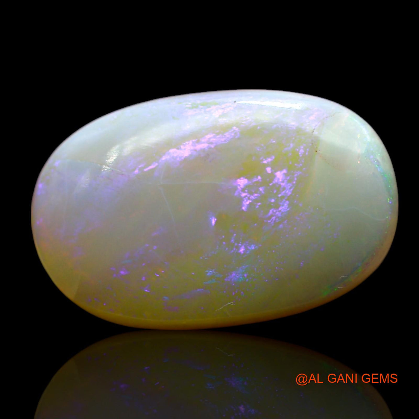 9.00 Cts Natural Australian Fire Opal Loose Gemstone Oval Cabochon 18x12x5 mm AE-938