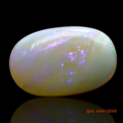 9.00 Cts Natural Australian Fire Opal Loose Gemstone Oval Cabochon 18x12x5 mm AE-938