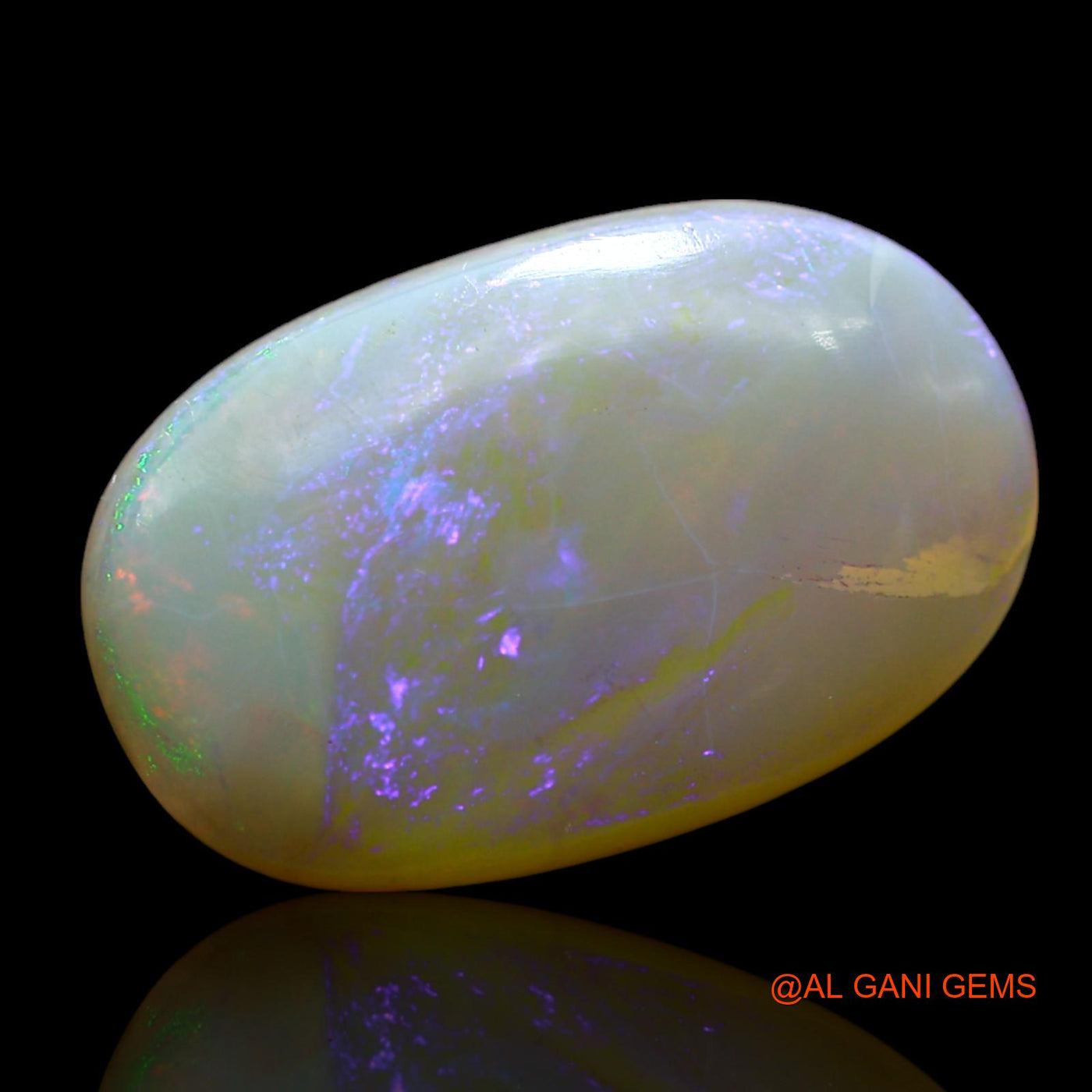 9.00 Cts Natural Australian Fire Opal Loose Gemstone Oval Cabochon 18x12x5 mm AE-938