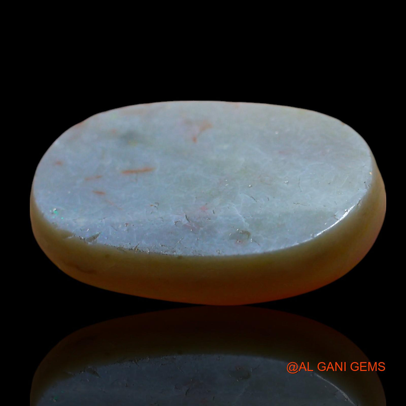 9.00 Cts Natural Australian Fire Opal Loose Gemstone Oval Cabochon 18x12x5 mm AE-938