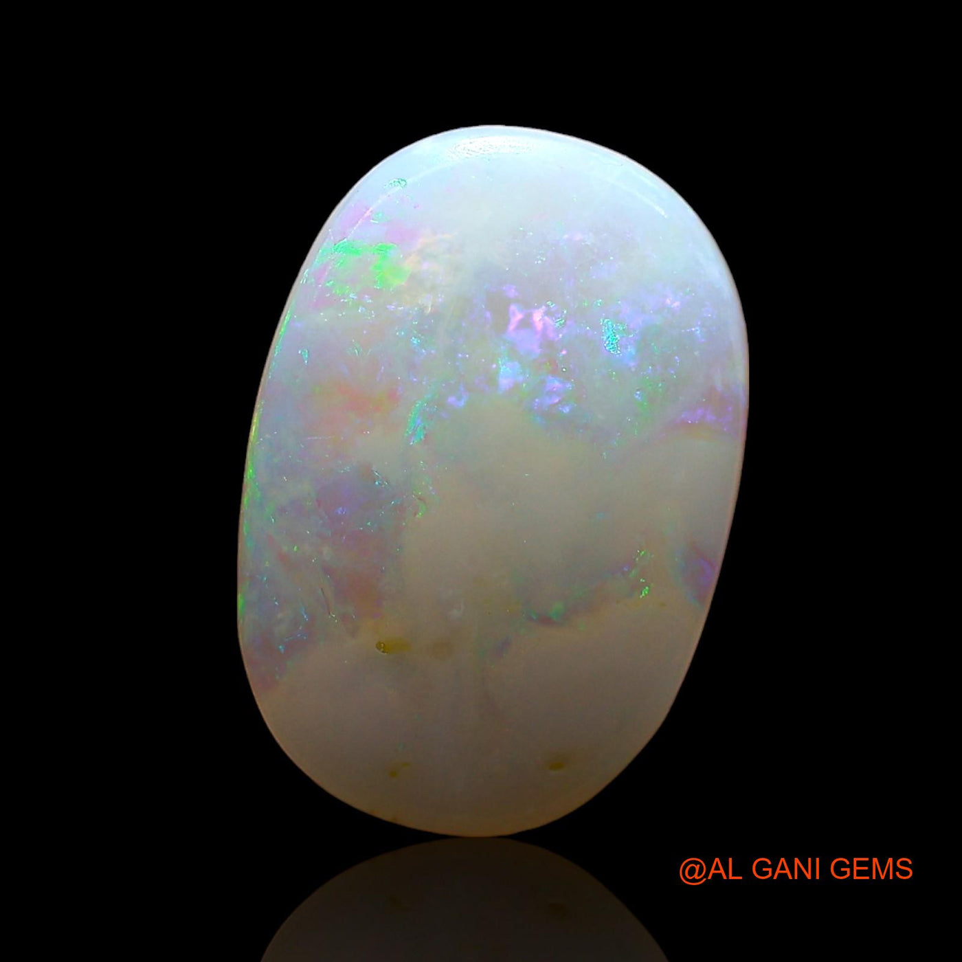 2.00 Cts Natural Australian Fire Opal Oval Cabochon Loose Gemstone For Jewelry 15x10x3 mm AE-93