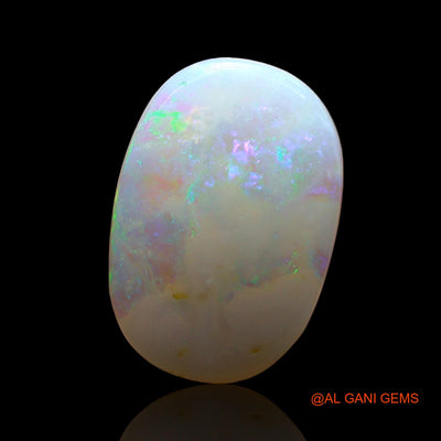 2.00 Cts Natural Australian Fire Opal Oval Cabochon Loose Gemstone For Jewelry 15x10x3 mm AE-93