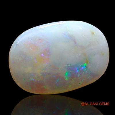 2.00 Cts Natural Australian Fire Opal Oval Cabochon Loose Gemstone For Jewelry 15x10x3 mm AE-93