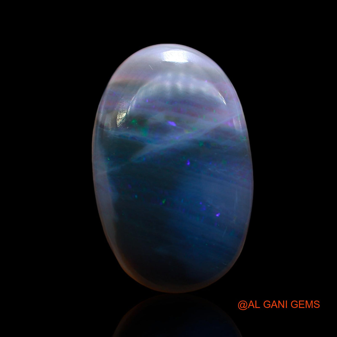 7.00 Cts Natural Australian Fire Opal Loose Gemstone Oval Cabochon 19x12x4 mm AE-940