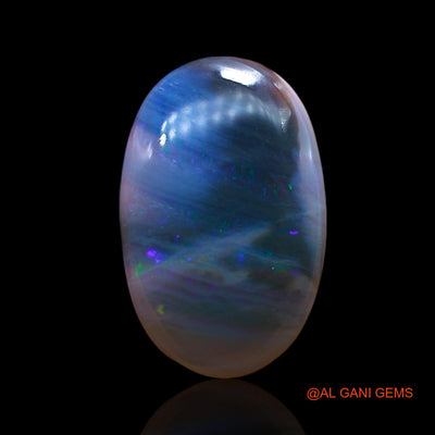 7.00 Cts Natural Australian Fire Opal Loose Gemstone Oval Cabochon 19x12x4 mm AE-940