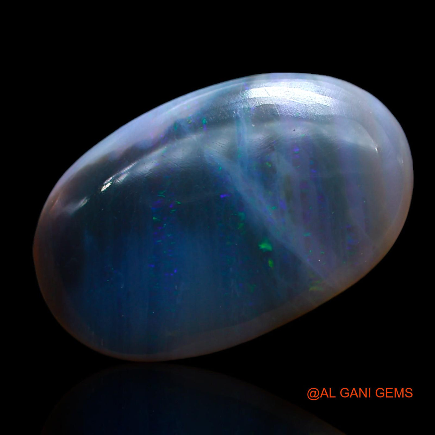 7.00 Cts Natural Australian Fire Opal Loose Gemstone Oval Cabochon 19x12x4 mm AE-940