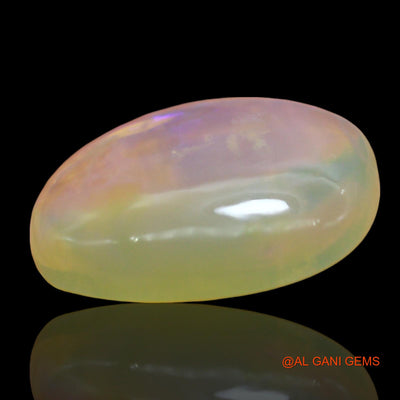 9.00 Cts Natural Australian Fire Opal Loose Gemstone Oval Cabochon 17x11x5 mm AE-943