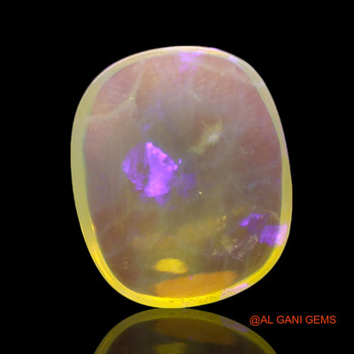 9.00 Cts Natural Australian Fire Opal Loose Gemstone Oval Cabochon 17x11x5 mm AE-943