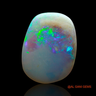 7.00 Cts Natural Australian Fire Opal Oval Cabochon Loose Gemstone For Jewelry 18x13x3 mm AE-944
