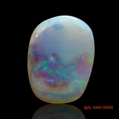7.00 Cts Natural Australian Fire Opal Oval Cabochon Loose Gemstone For Jewelry 18x13x3 mm AE-944