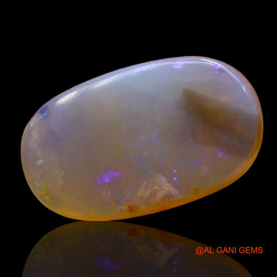 8.00 Cts Natural Australian Fire Opal Loose Gemstone Oval Cabochon 19x11x4 mm AE-945