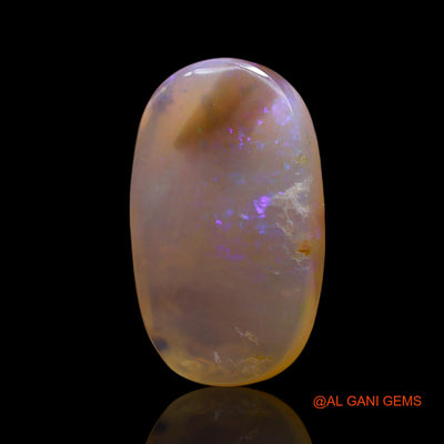 8.00 Cts Natural Australian Fire Opal Loose Gemstone Oval Cabochon 19x11x4 mm AE-945