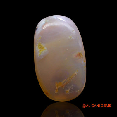 8.00 Cts Natural Australian Fire Opal Loose Gemstone Oval Cabochon 19x11x4 mm AE-945