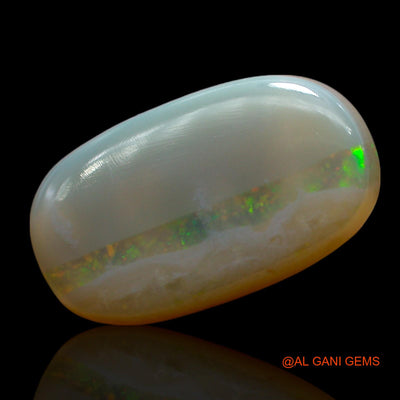 9.00 Cts Natural Australian Fire Opal Loose Gemstone Oval Cabochon 19x11x5 mm AE-946