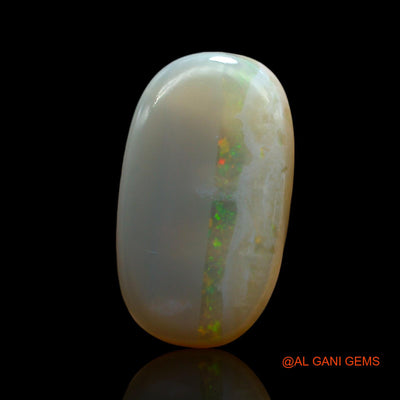 9.00 Cts Natural Australian Fire Opal Loose Gemstone Oval Cabochon 19x11x5 mm AE-946