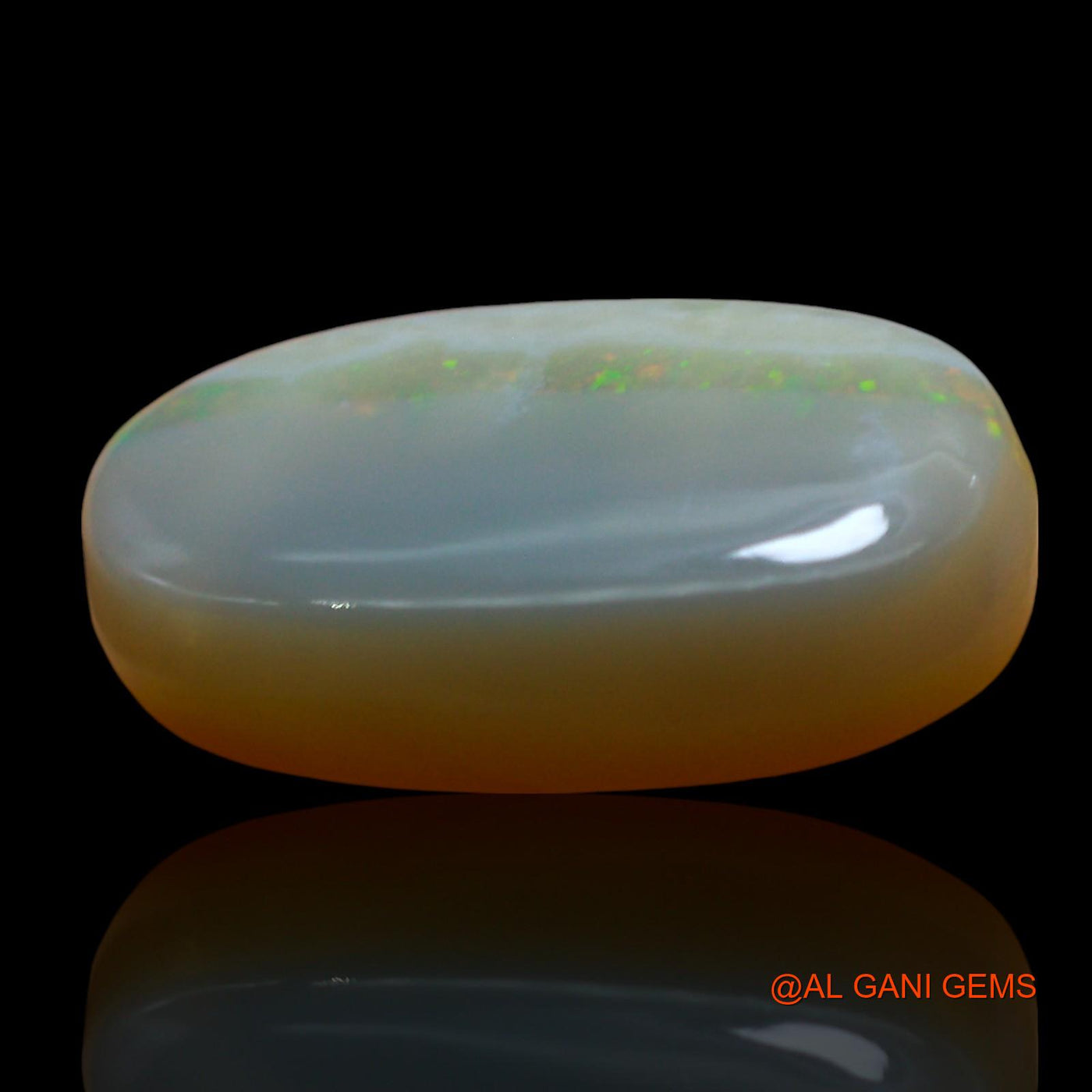 9.00 Cts Natural Australian Fire Opal Loose Gemstone Oval Cabochon 19x11x5 mm AE-946