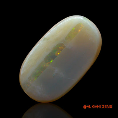 9.00 Cts Natural Australian Fire Opal Loose Gemstone Oval Cabochon 19x11x5 mm AE-946