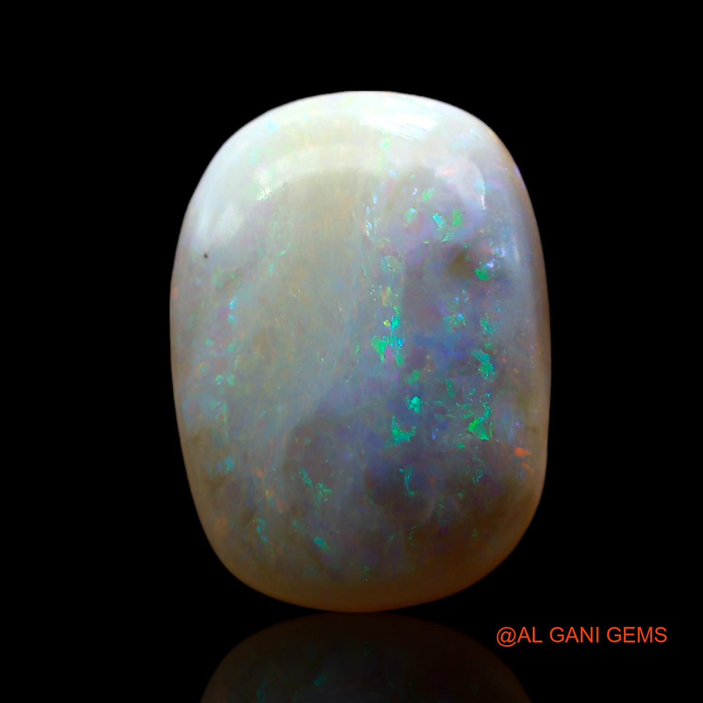8.00 Cts Natural Australian Fire Opal Loose Gemstone Oval Cabochon 17x12x5 mm AE-948