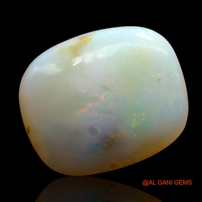 7.00 Cts Natural Australian Fire Opal Oval Cabochon Loose Gemstone For Jewelry 17x13x4 mm AE-950