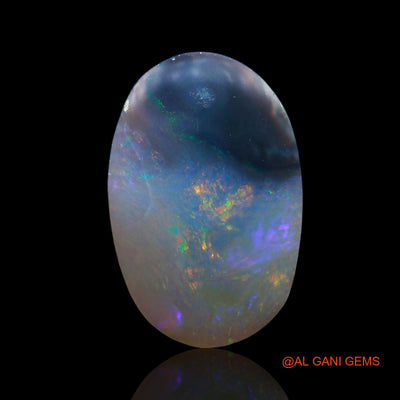 Natural Untreated Fire Opal Loose Gemstone Oval Cabochon From Australia 4.00 Cts 18x12x2 mm AE-955