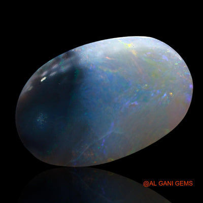Natural Untreated Fire Opal Loose Gemstone Oval Cabochon From Australia 4.00 Cts 18x12x2 mm AE-955