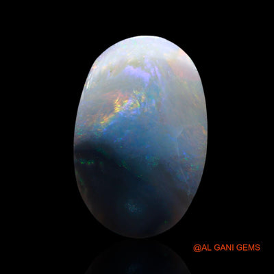 Natural Untreated Fire Opal Loose Gemstone Oval Cabochon From Australia 4.00 Cts 18x12x2 mm AE-955