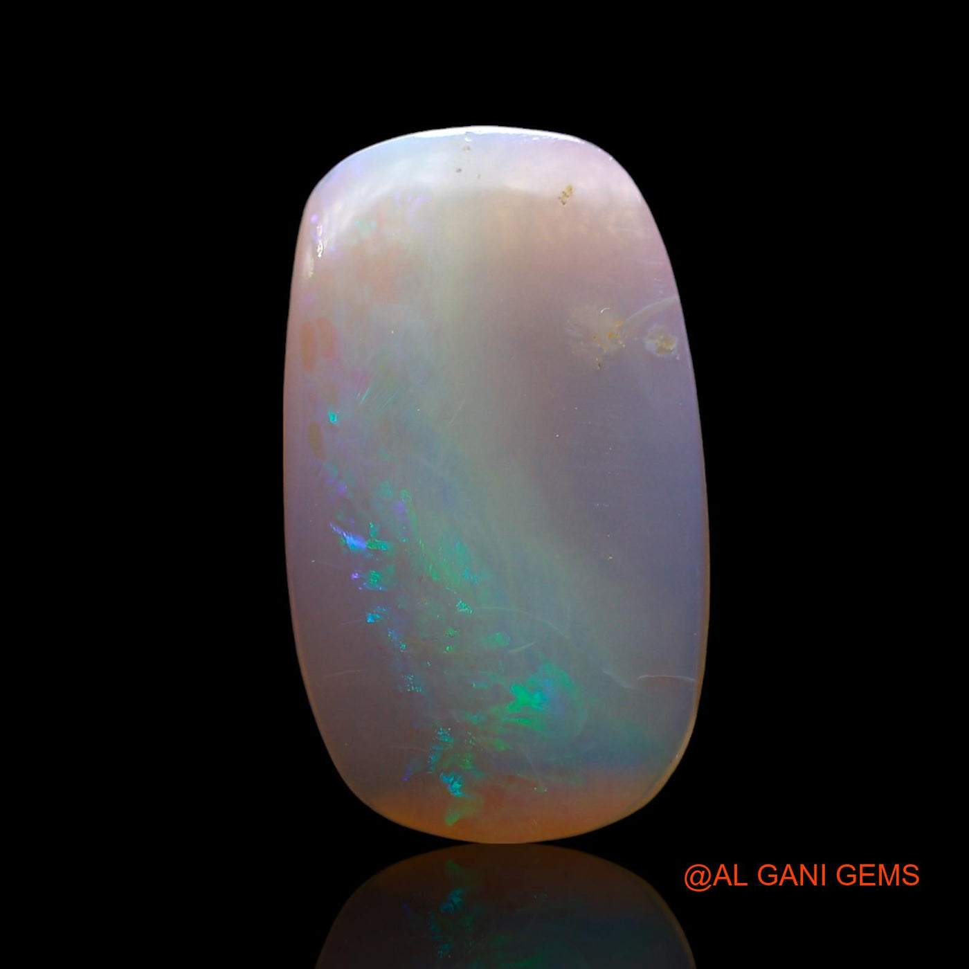 4.00 Cts Natural Australian Fire Opal Oval Cabochon Loose Gemstone For Jewelry 19x11x2 mm AE-956
