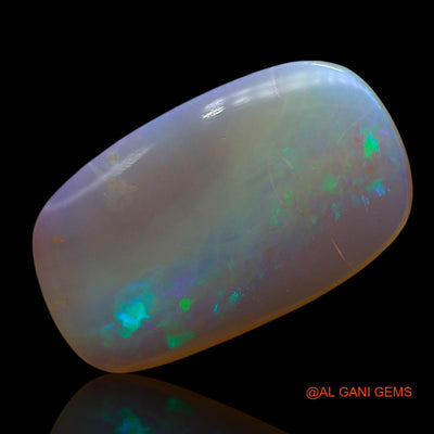 4.00 Cts Natural Australian Fire Opal Oval Cabochon Loose Gemstone For Jewelry 19x11x2 mm AE-956