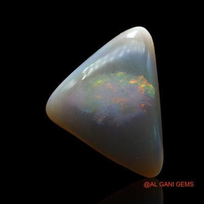 6.00 Cts Natural Australian Fire Opal Loose Gemstone Trillion Cabochon 17x13x5 mm AE-957