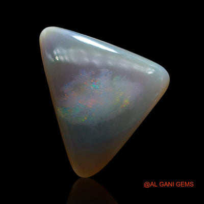 6.00 Cts Natural Australian Fire Opal Loose Gemstone Trillion Cabochon 17x13x5 mm AE-957