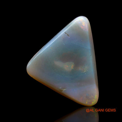 6.00 Cts Natural Australian Fire Opal Loose Gemstone Trillion Cabochon 17x13x5 mm AE-957