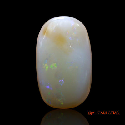 Natural Untreated Fire Opal Loose Gemstone Oval Cabochon From Australia 6.00 Cts 19x11x3 mm AE-958