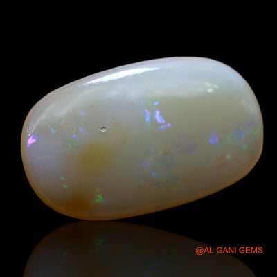 Natural Untreated Fire Opal Loose Gemstone Oval Cabochon From Australia 6.00 Cts 19x11x3 mm AE-958