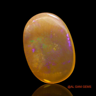 6.00 Cts Natural Australian Fire Opal Loose Gemstone Oval Cabochon 18x12x3 mm AE-959