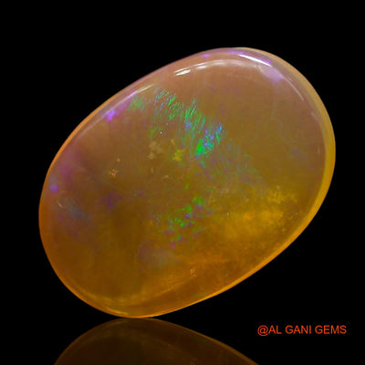 6.00 Cts Natural Australian Fire Opal Loose Gemstone Oval Cabochon 18x12x3 mm AE-959
