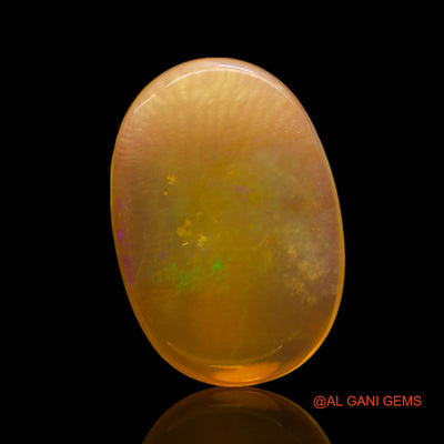 6.00 Cts Natural Australian Fire Opal Loose Gemstone Oval Cabochon 18x12x3 mm AE-959