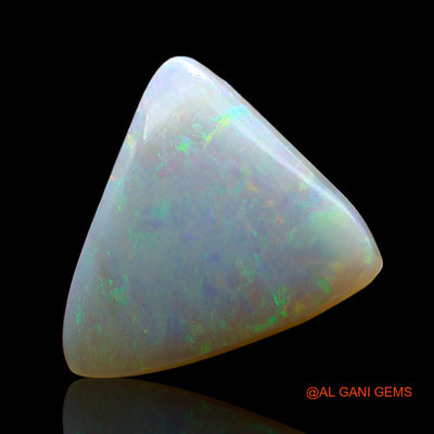 2.00 Cts Natural Australian Fire Opal Trillion Cabochon Loose Gemstone For Jewelry 13x11x3 mm AE-95