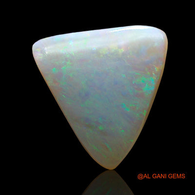 2.00 Cts Natural Australian Fire Opal Trillion Cabochon Loose Gemstone For Jewelry 13x11x3 mm AE-95