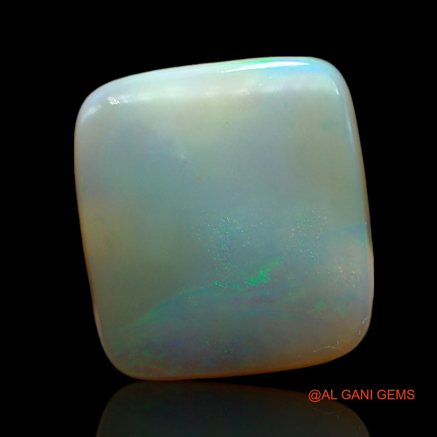 7.00 Cts Natural Australian Fire Opal Loose Gemstone Oval Cabochon 15x14x4 mm AE-960