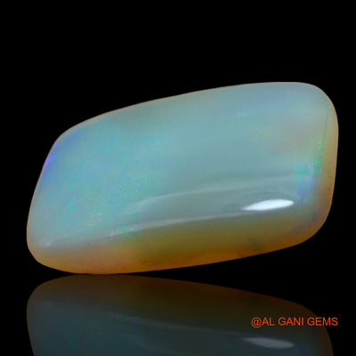 7.00 Cts Natural Australian Fire Opal Loose Gemstone Oval Cabochon 15x14x4 mm AE-960