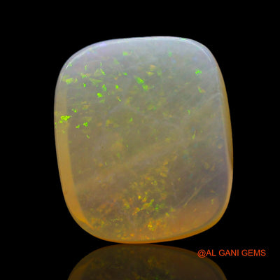 10.00 Cts Natural Australian Fire Opal Loose Gemstone Oval Cabochon 15x13x5 mm AE-964