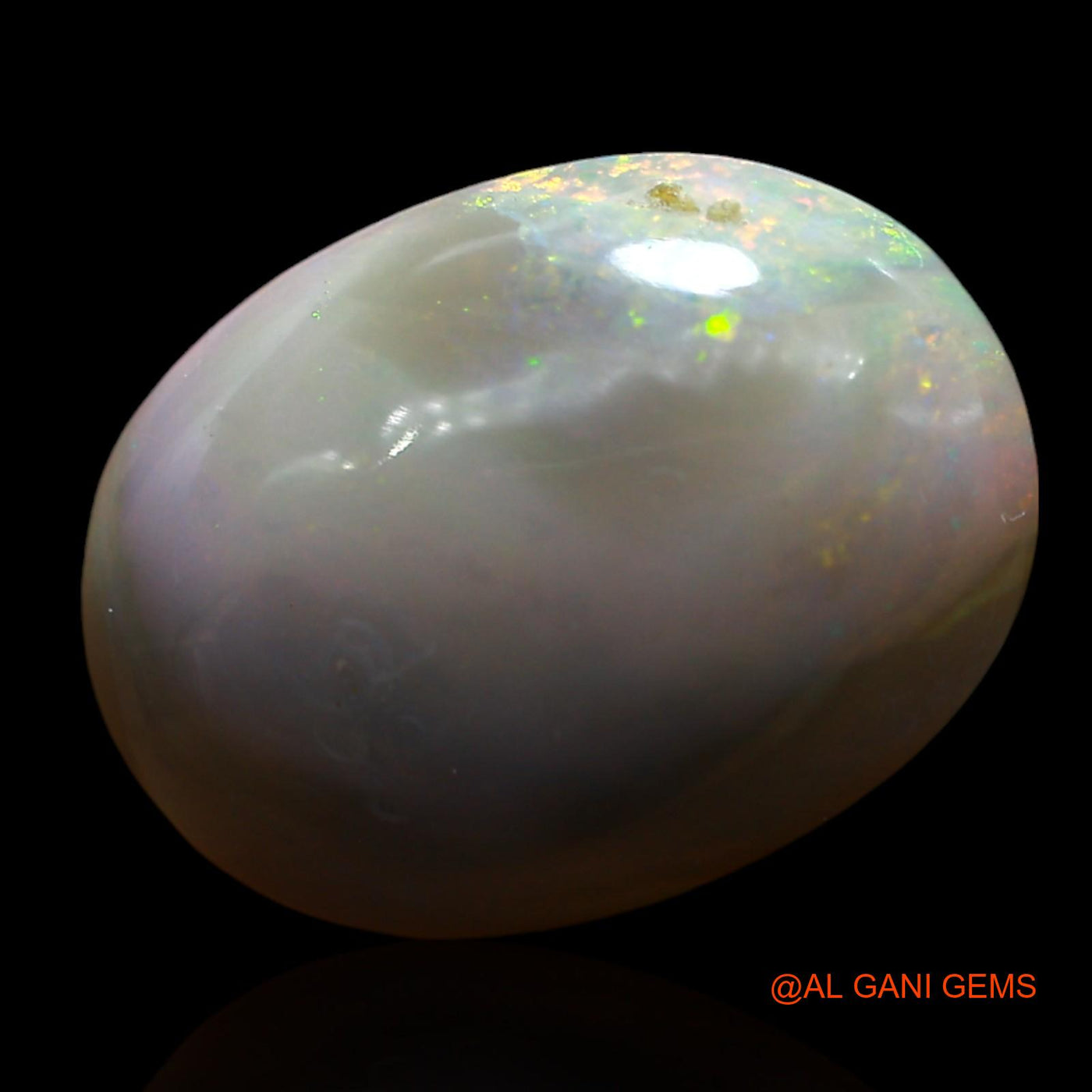 9.00 Cts Natural Australian Fire Opal Oval Cabochon Loose Gemstone For Jewelry 17x12x6 mm AE-965